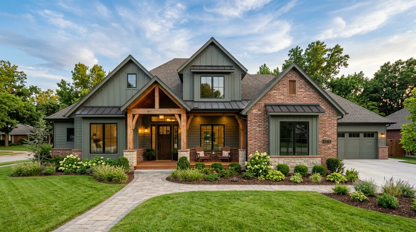 The Osage Modern Craftsman in Tulsa