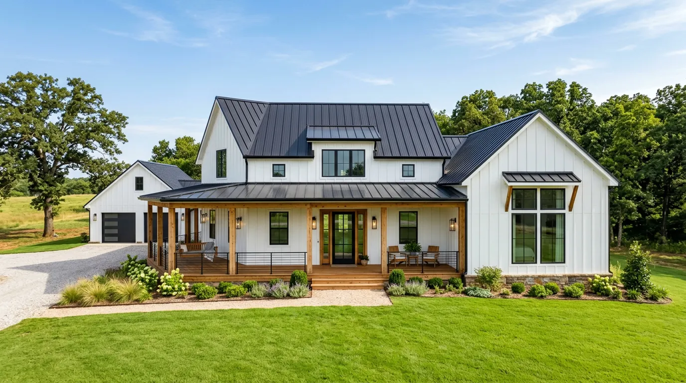 The Verdigris Contemporary Farmhouse
